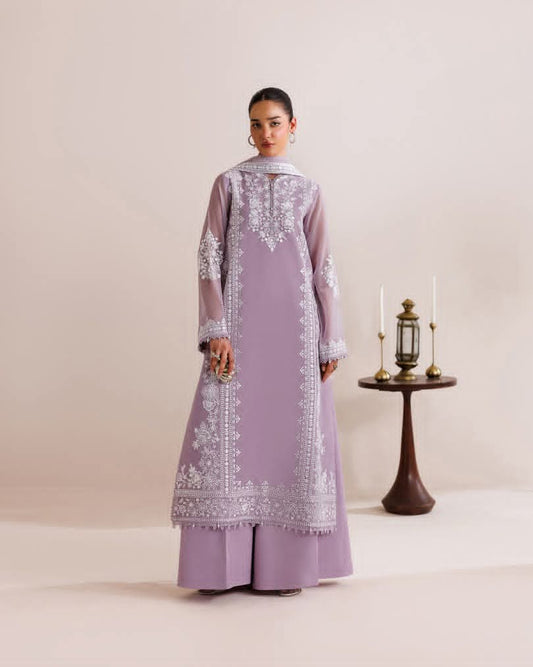 LARA – 3PC EMBROIDERED COTTON SUIT