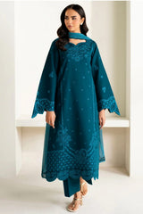 AURA – 3PC EMBROIDERED COTTON SUIT