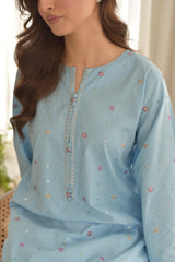 FLORA – 2PC EMBROIDERED
