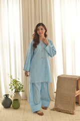 FLORA – 2PC EMBROIDERED