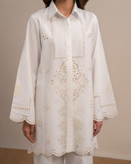 WHITE MAHRU – 2PC EMBROIDERED