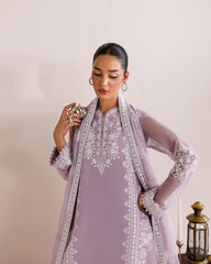 LARA – 3PC EMBROIDERED COTTON SUIT