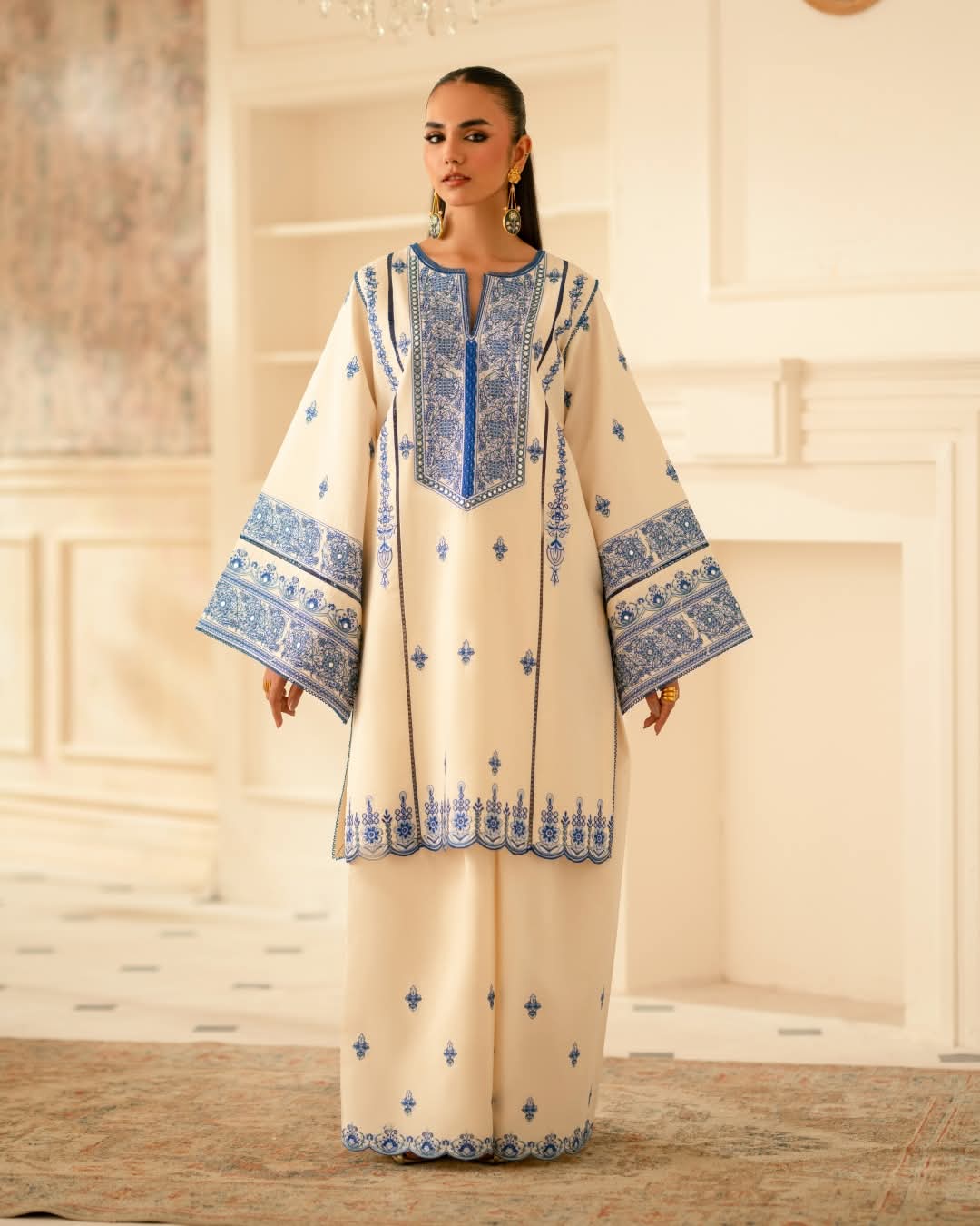 PORCELAIN – 3PC EMBROIDERED